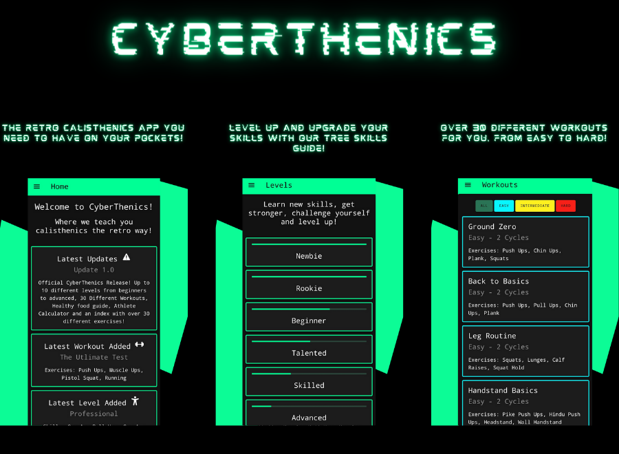 Cyberthenic Features